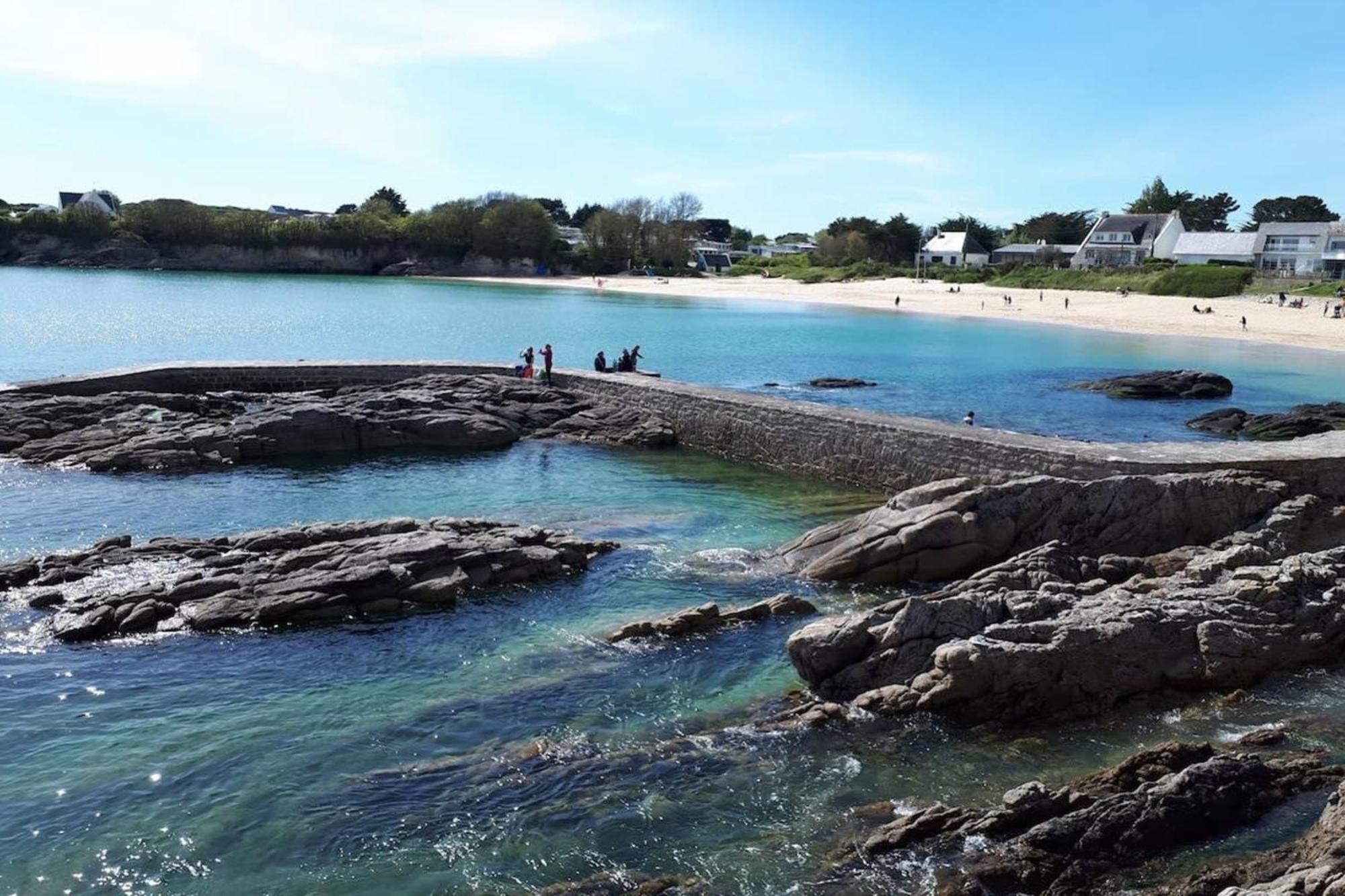 Pieds Dans L'Eau T2 Archi Cosy - Vue Mer 180 Ploemeur Zewnętrze zdjęcie