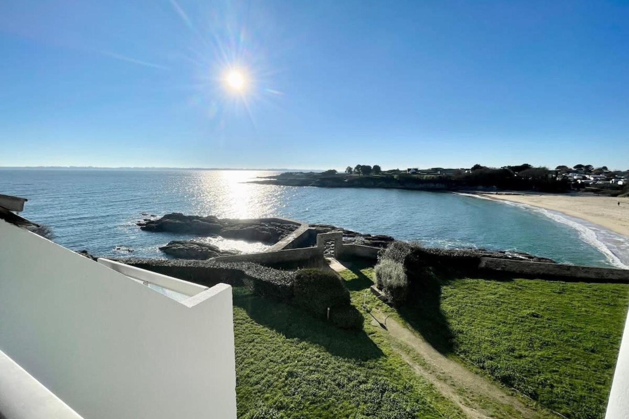 Pieds Dans L'Eau T2 Archi Cosy - Vue Mer 180 Ploemeur Zewnętrze zdjęcie
