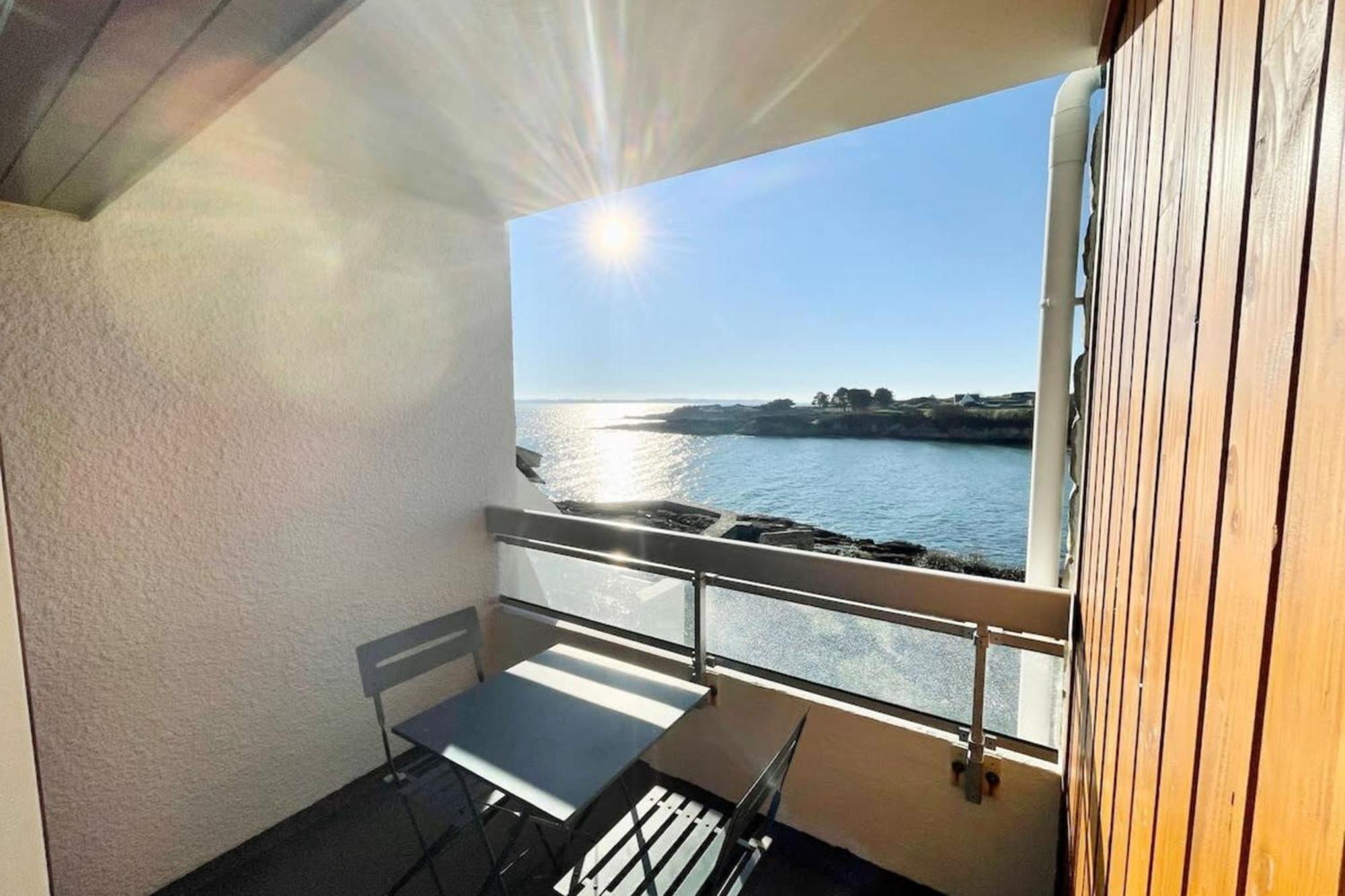 Pieds Dans L'Eau T2 Archi Cosy - Vue Mer 180 Ploemeur Zewnętrze zdjęcie